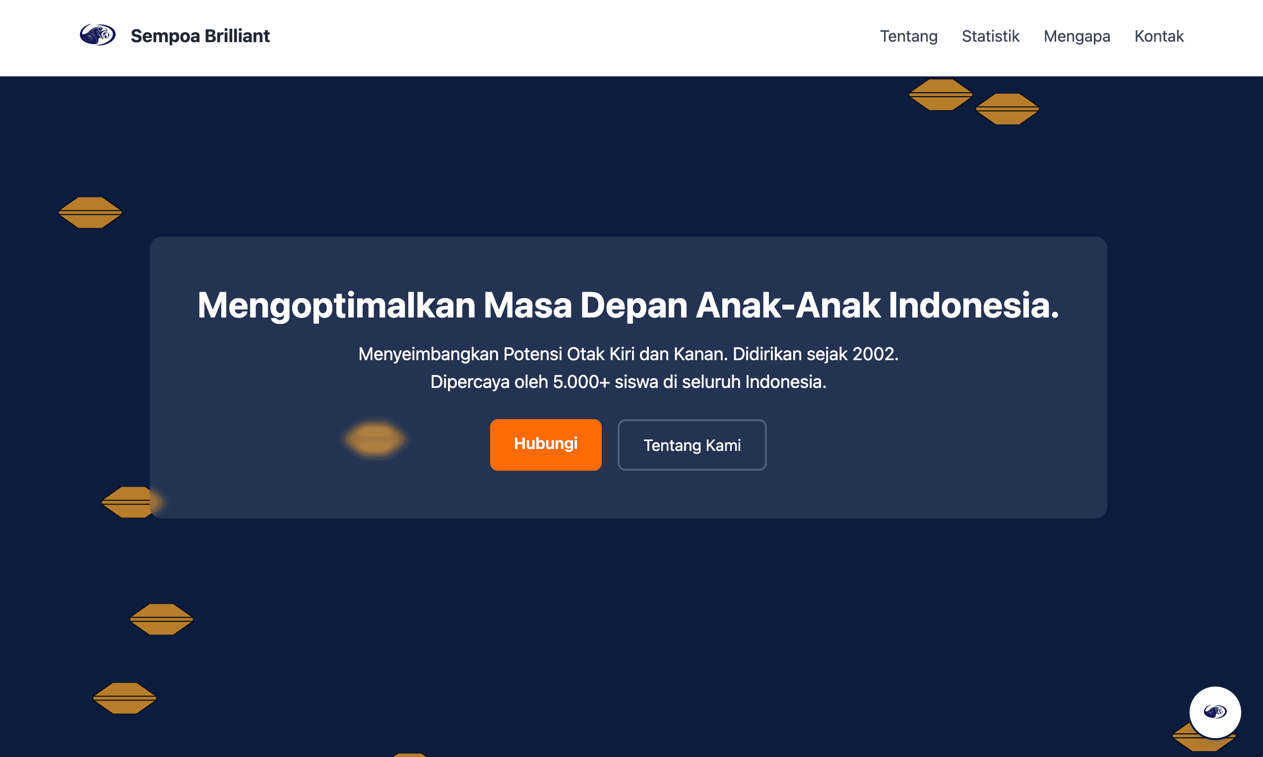 Sempoa Brilliant website screenshot